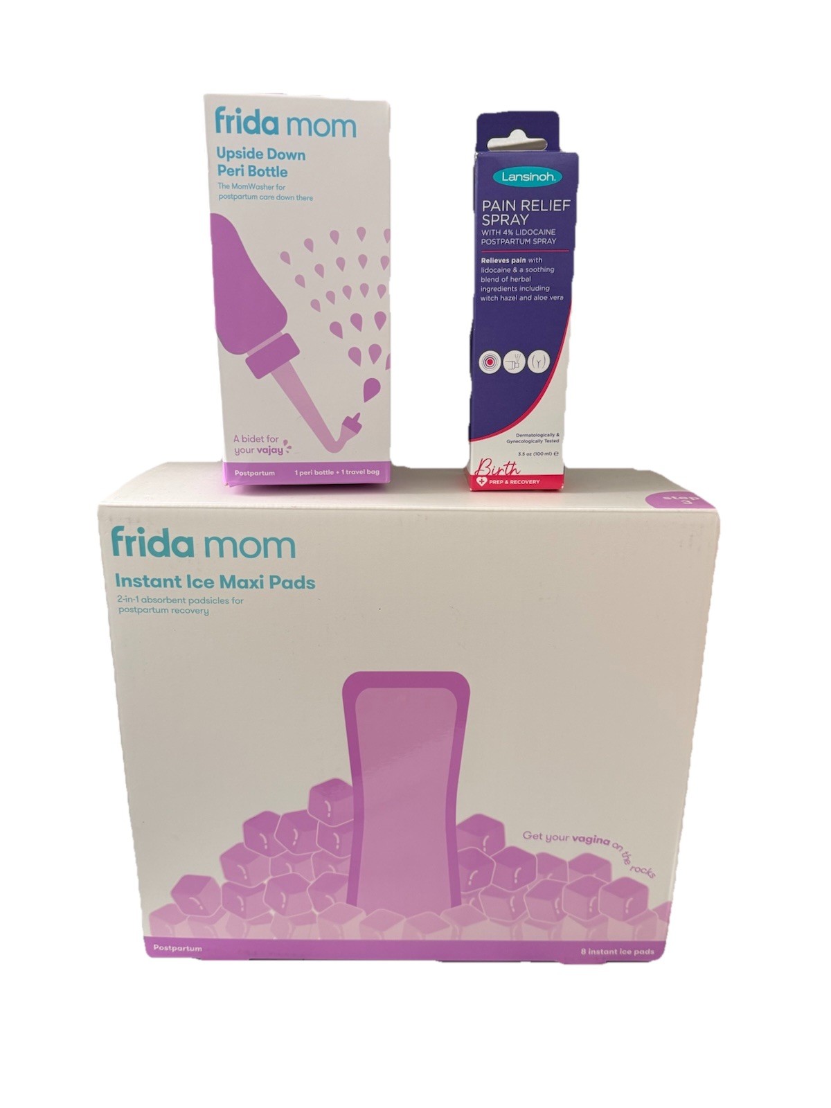 Brand New/ Never Used Frida mom postpartum kit