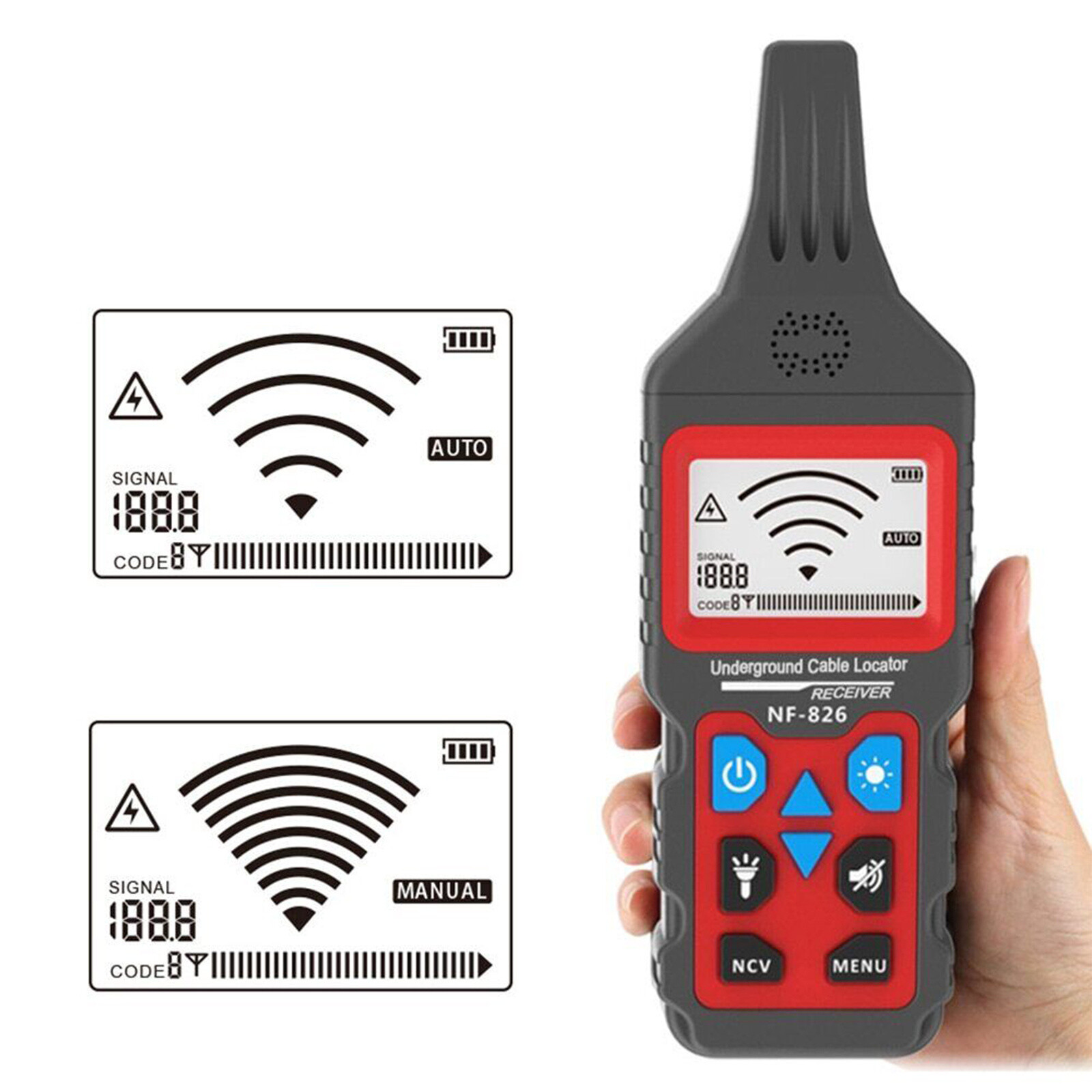 NF-826 Underground Cable Tester*1 Electrical Locator Wire Tracker Detection Wall