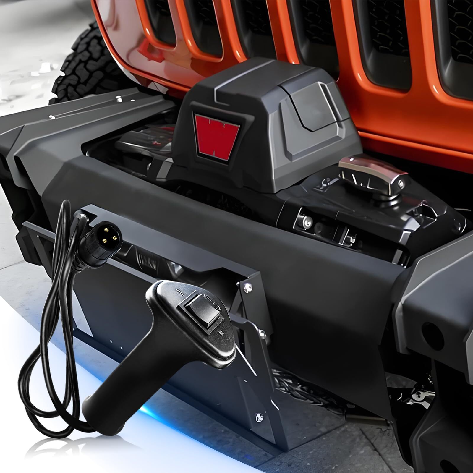 3 Prong Winch Remote Controller 12V 1.5M Electric Winch Remote Control Contro...