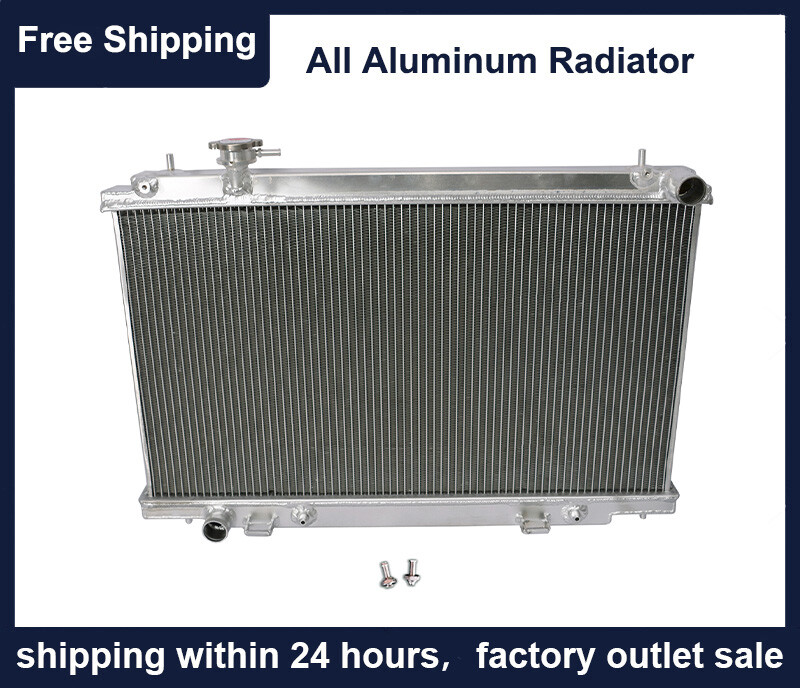 All Full  Aluminum Radiator For 2003-2006 2004 Nissan 350Z 3.5L V6 (AT) DPI:2576