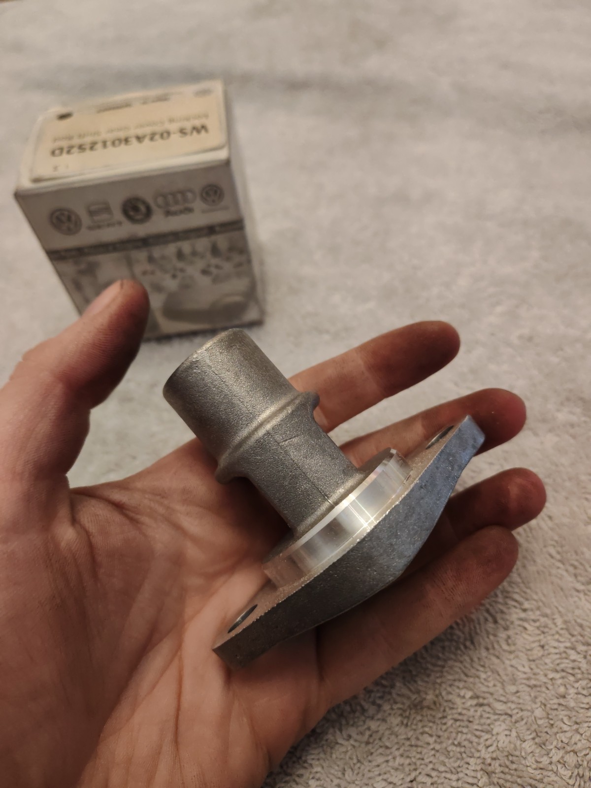Genuine VW Locking Cover Gear Shift Rod New WS 02A301252D