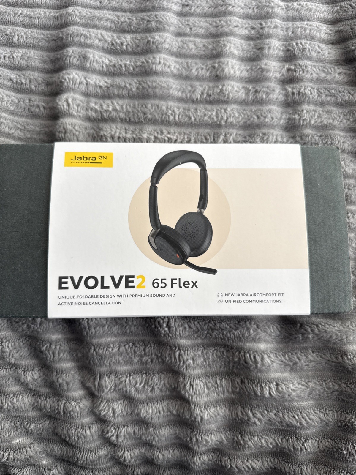 Jabra Evolve2 65 Flex Wireless Stereo Headset Bluetooth Noise Cancelling - NEW