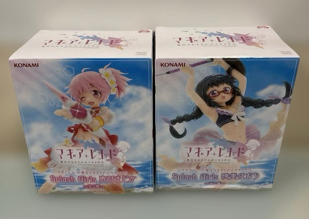 Magia Record Puella Magi Madoka Magica Splash Girls Madoka Homura Figure set