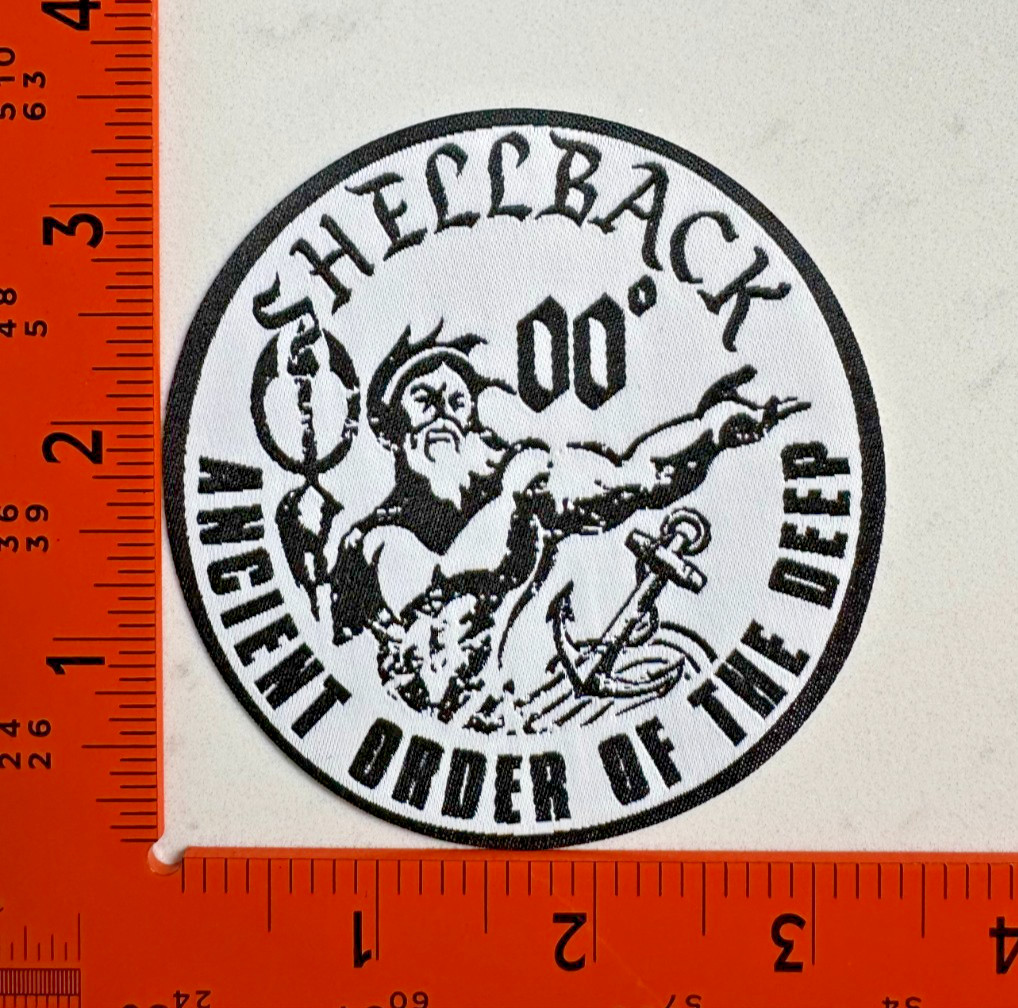US Navy Shellback “Ancient Order” Crossing the Equator Patch