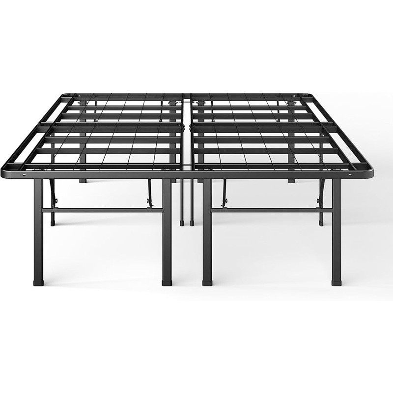 Strong Steel SmartBase Easy Assembly No Box Spring Needed Underbed Storage New
