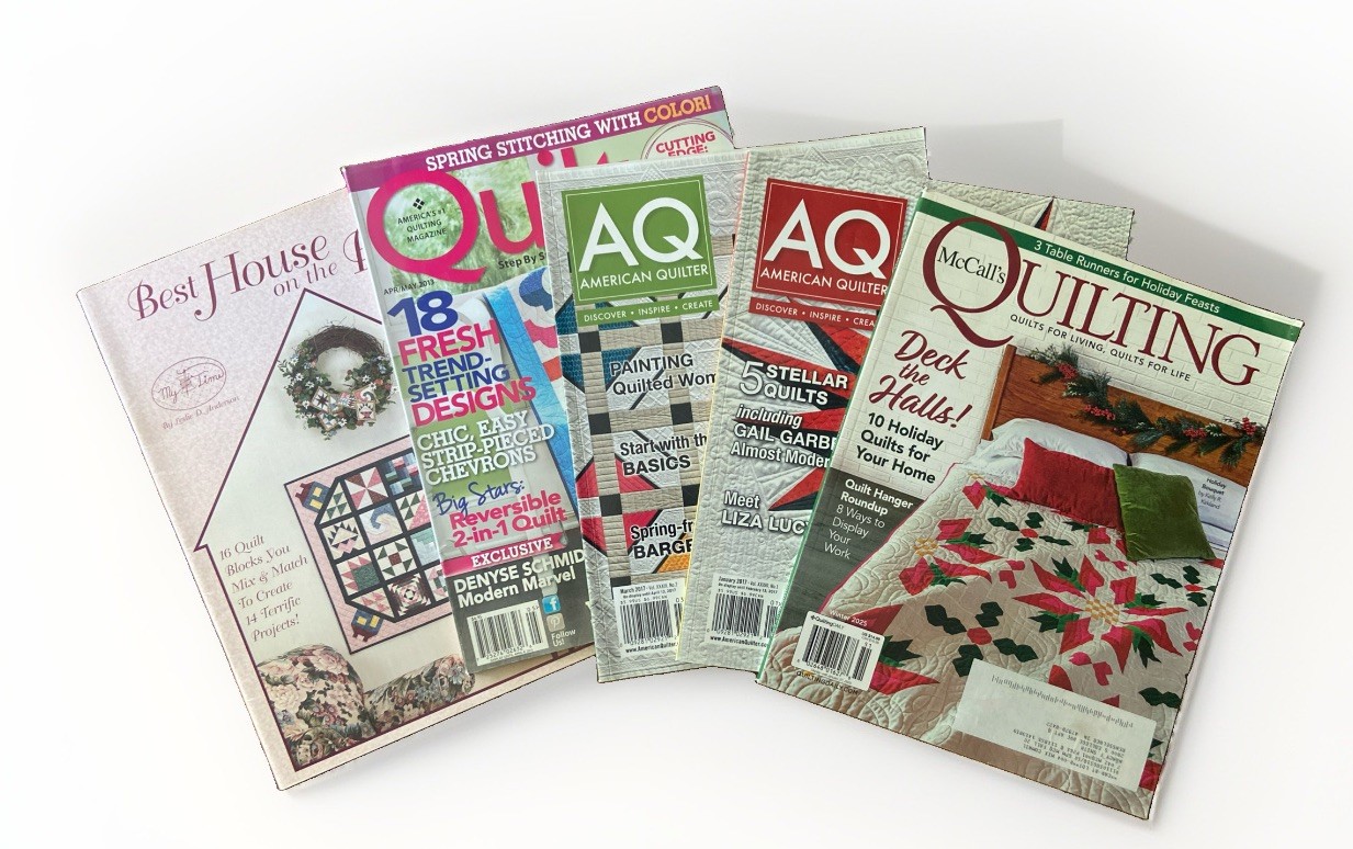 Quilting Magazines Lot Of 5 • Clean Condition • American Quilter McCall’s