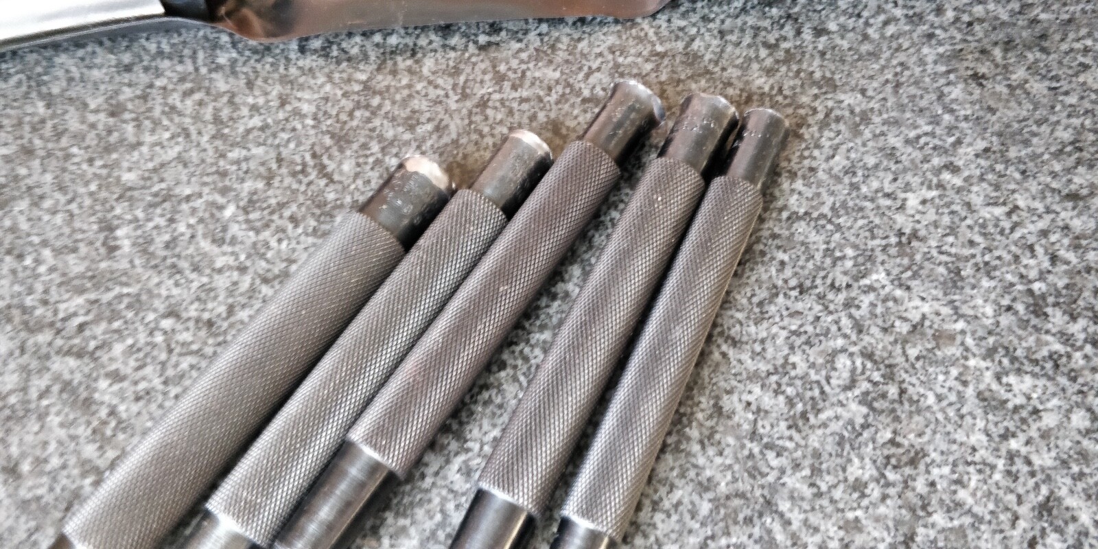 GENERAL SPC-76 DRIVE PIN PUNCHES w/PLASTIC CASE