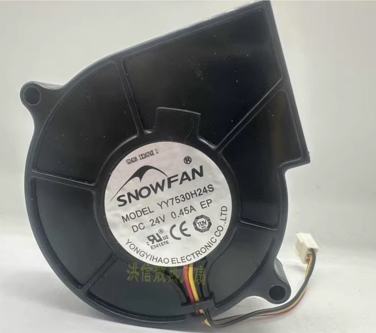 1pcs SNOWFAN Fan YY7530H24S DC24V 0.45A turbofan blower 3-wire cooling fan