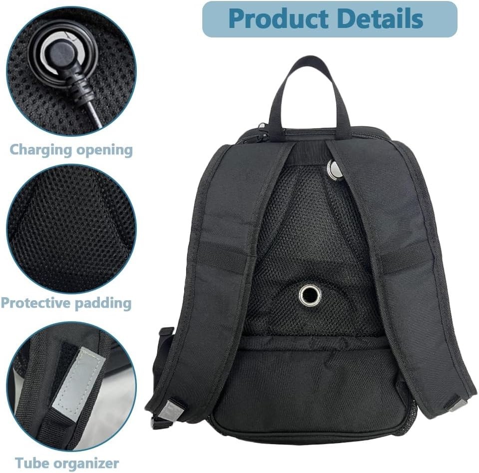 Oxygen Concentrators Backpack - POC Carrying Bag Compatible with Inogen One G...
