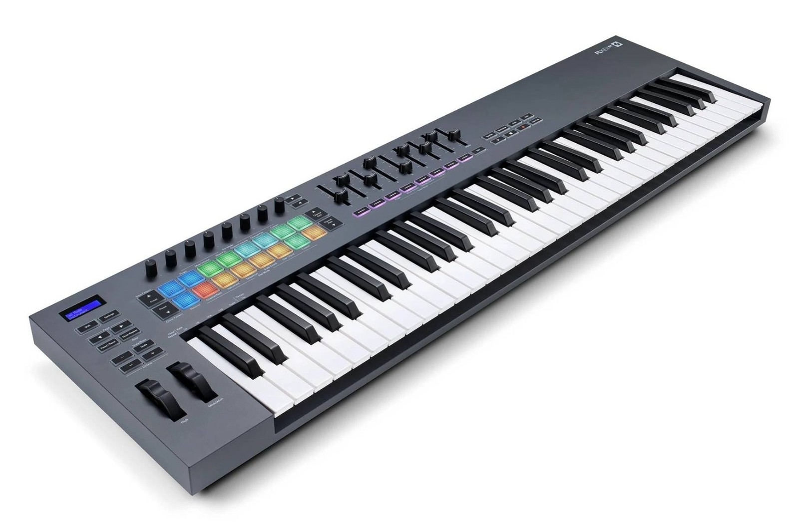 Novation FLkey 2 61 Key MIDI Keyboard Controller for FL Studio+On-Stage X-Stand