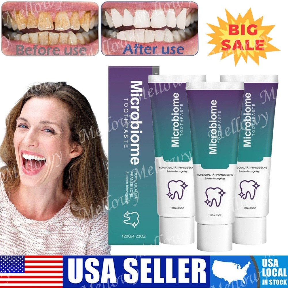 Microbiome Mint Flavor Gum Toothpaste Cleaning Toothpaste Sensitive Teeth 120g