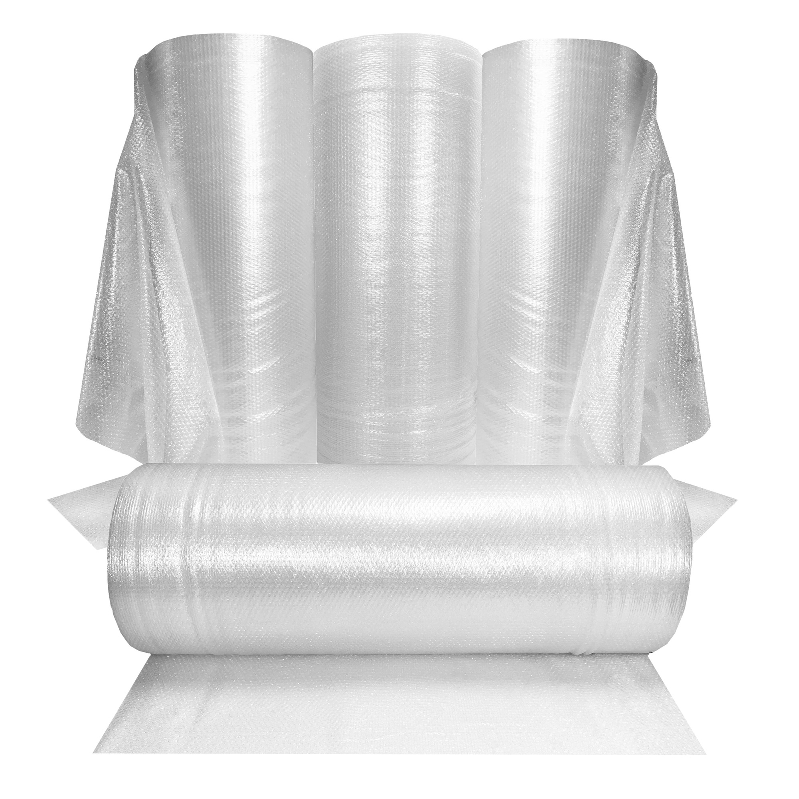 UOFFICE Bubble Rolls 700' x 48" Wide - Small Bubbles 3/16" Wrap Perforated