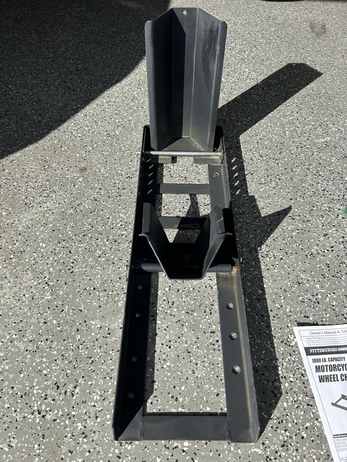 Motorcycle Wheel Chock