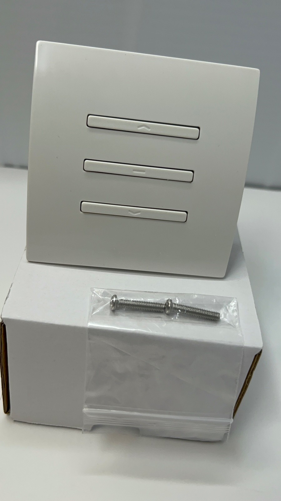 Single Channel Wall Receiver Switch, DC227A, Switch for tubular motor