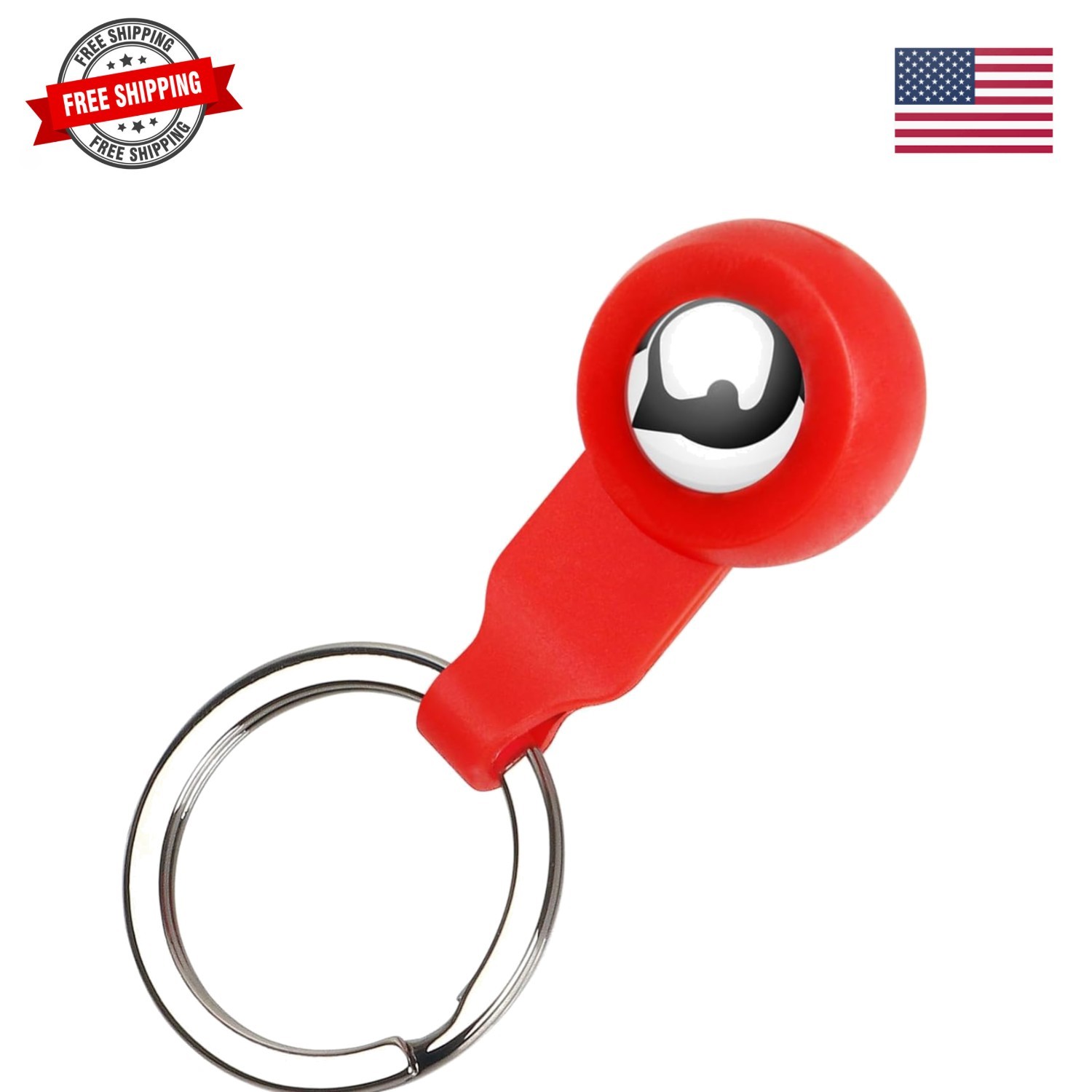 with Key Ring, Magnetic Portable, Rare Earth Magnet 27 Pounds Pull, No Batter...