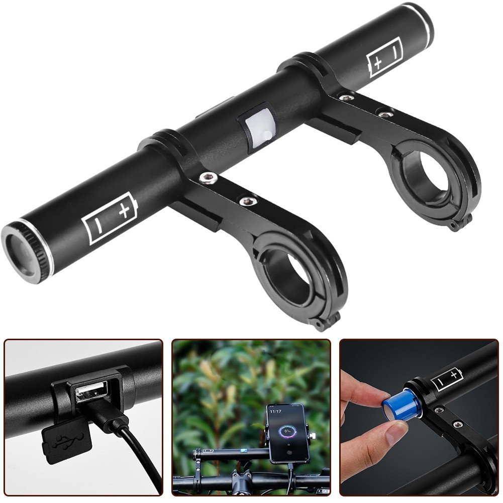 Experience Convenience with USB Rechargeable Handlebar Extension Bracket