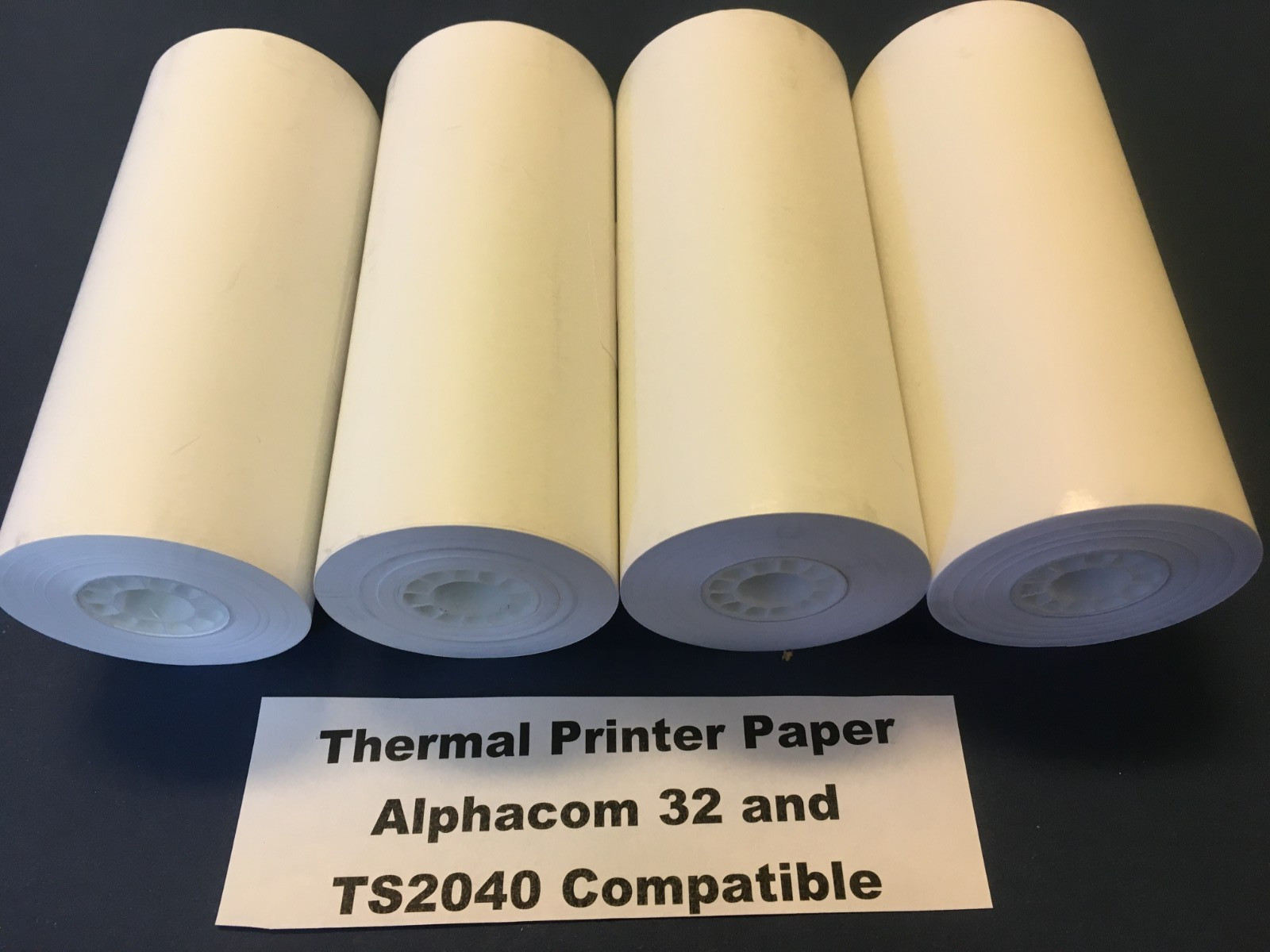 4 Rolls Printer Paper  for Timex Sinclair 2040 and Alphacom 32