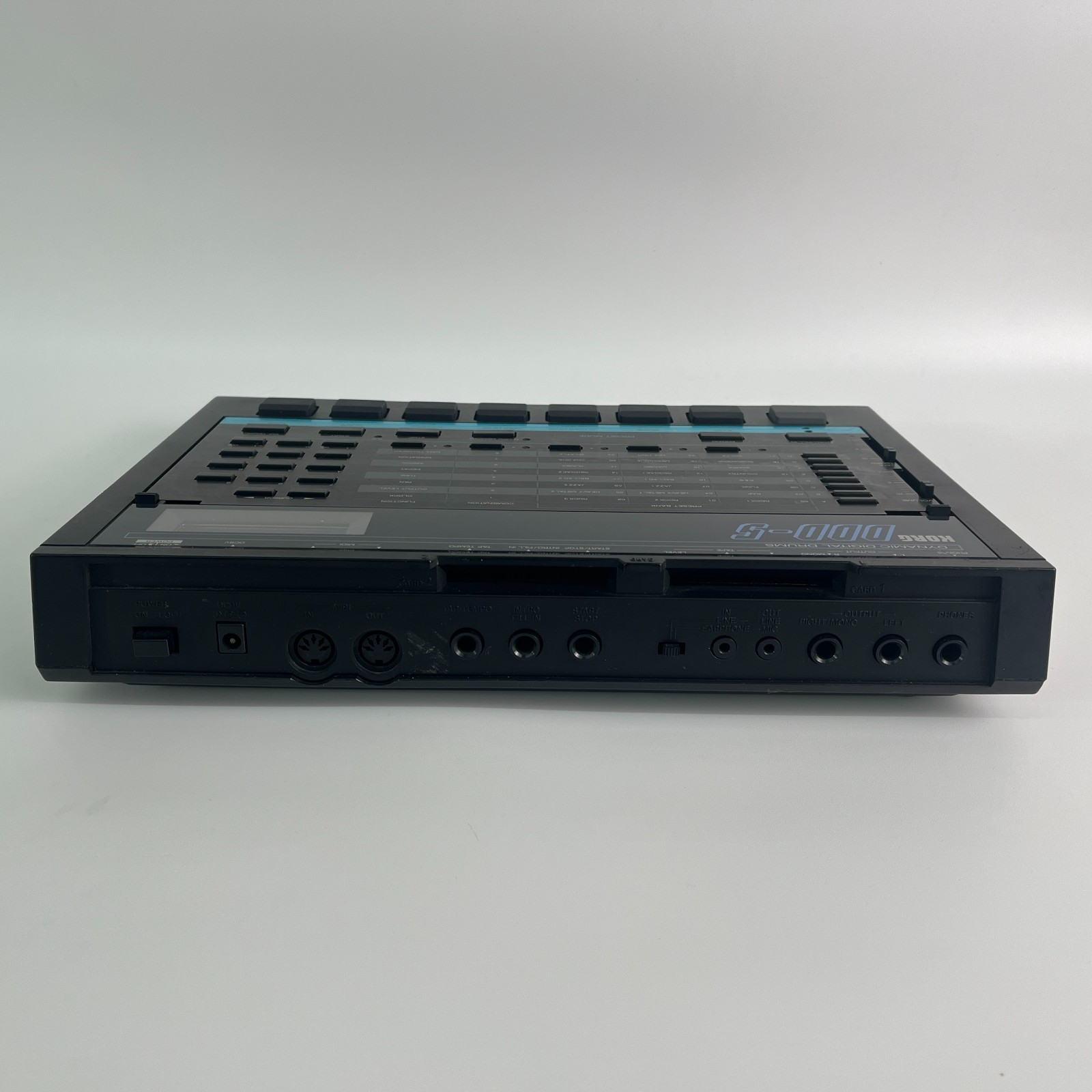 KORG DDD-5 Drum Machine Rhythm Machine Dynamic Digital Drums - Tested & Working