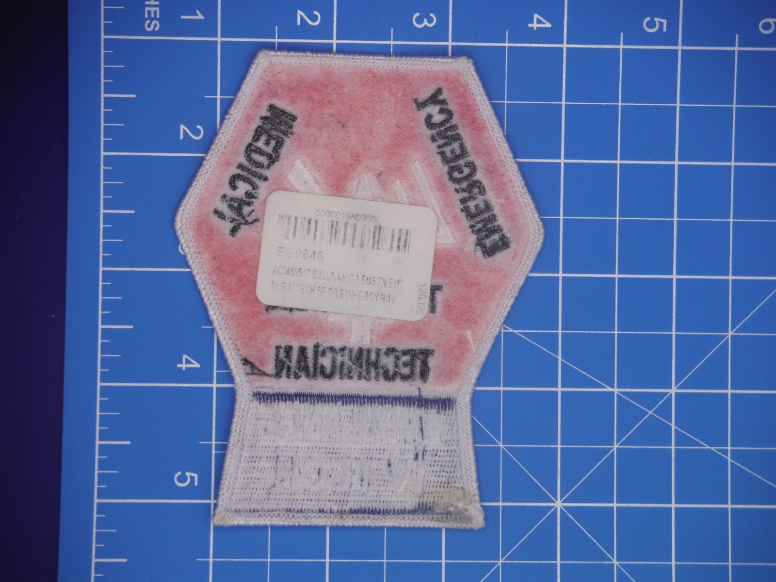Tennessee EMT Ambulance IV Tech patch