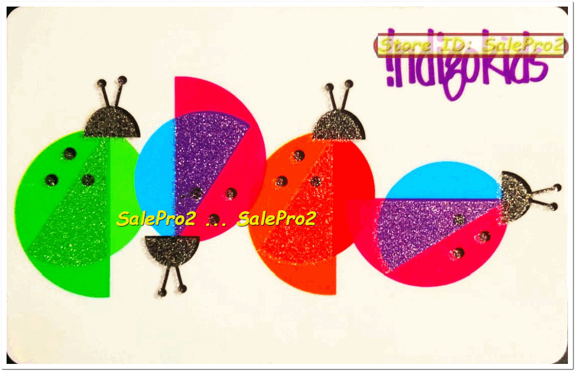 INDIGO COLES BOOKSTORE FOR KIDS CHILDREN #604883 FR/ENG COLLECTIBLE GIFT CARD