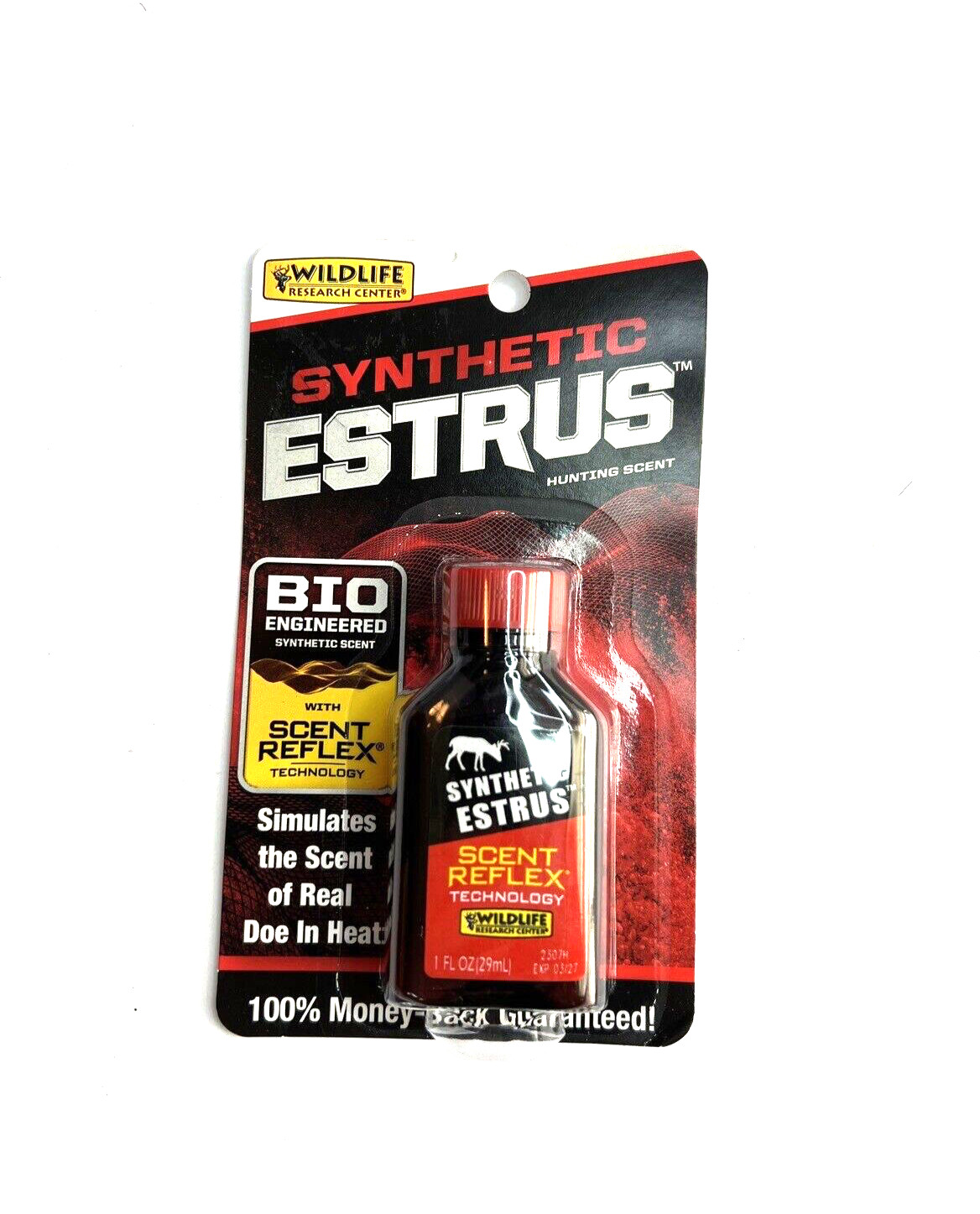 NEW Wildlife Research Center Synthetic Estrus Hunting Scent 1 Oz. Fast Shipping