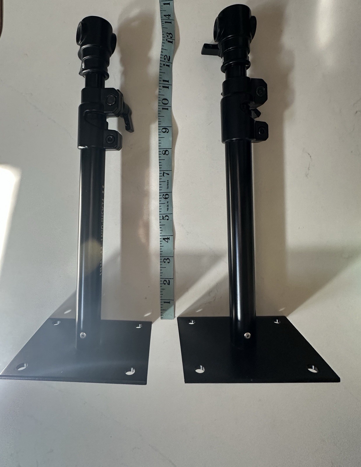 Flashpoint FP-WB1 Wall Mount Arms Mounting Plates Set READ Will Separate