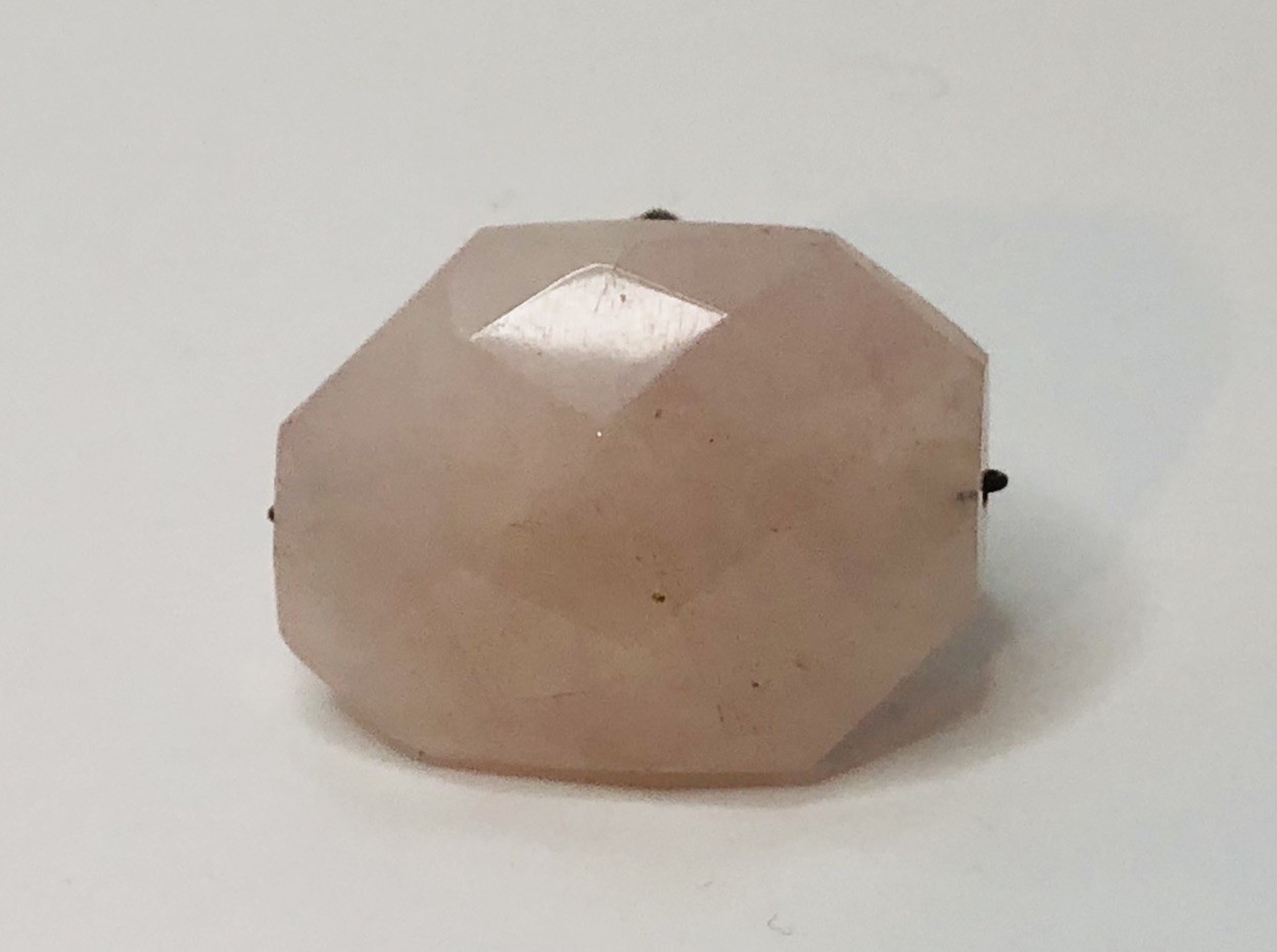 Large natural  Quartz Artisan statement ring Size 7