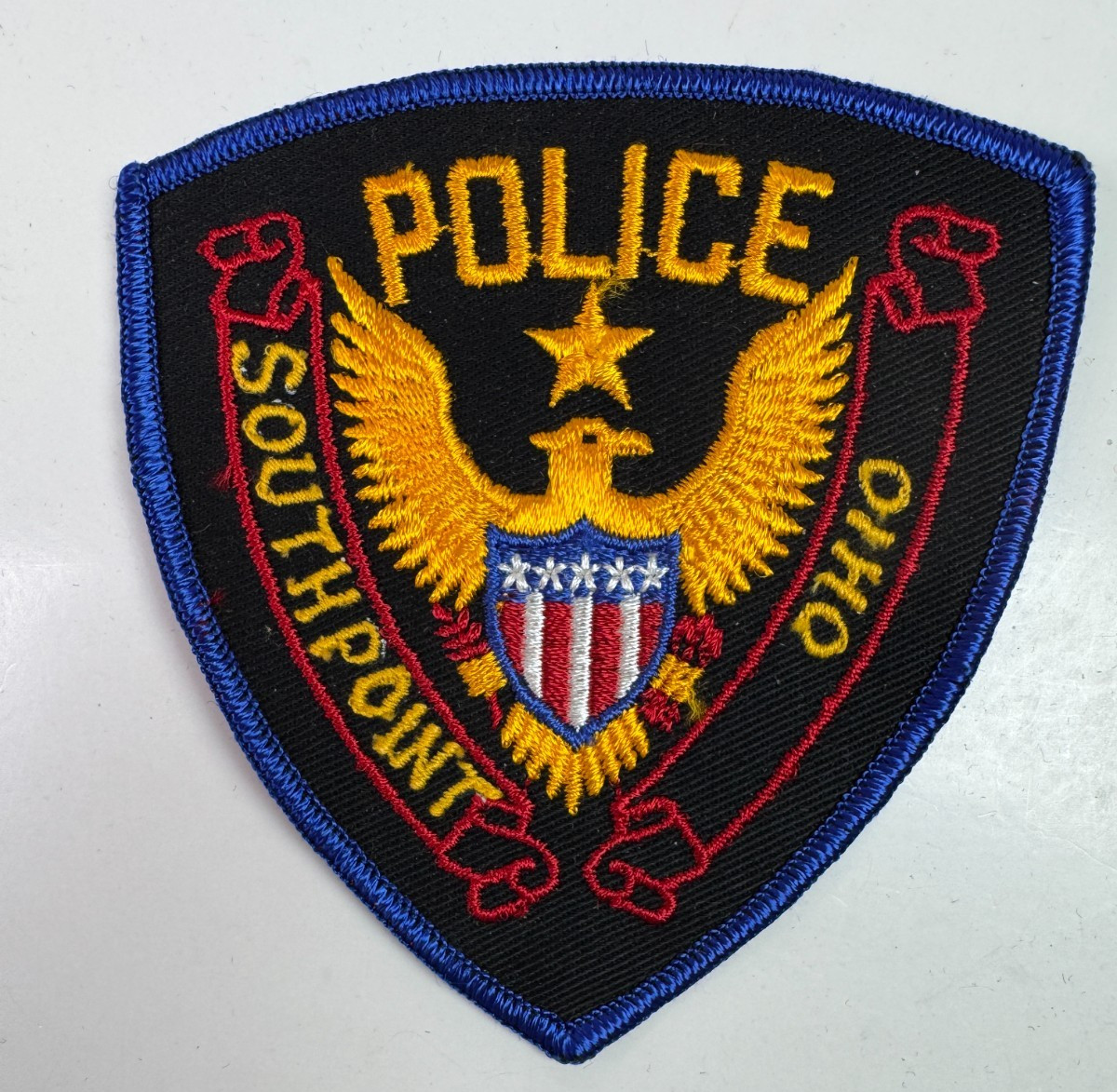 South Point Police Ohio Lawrence County OH Patch S3C