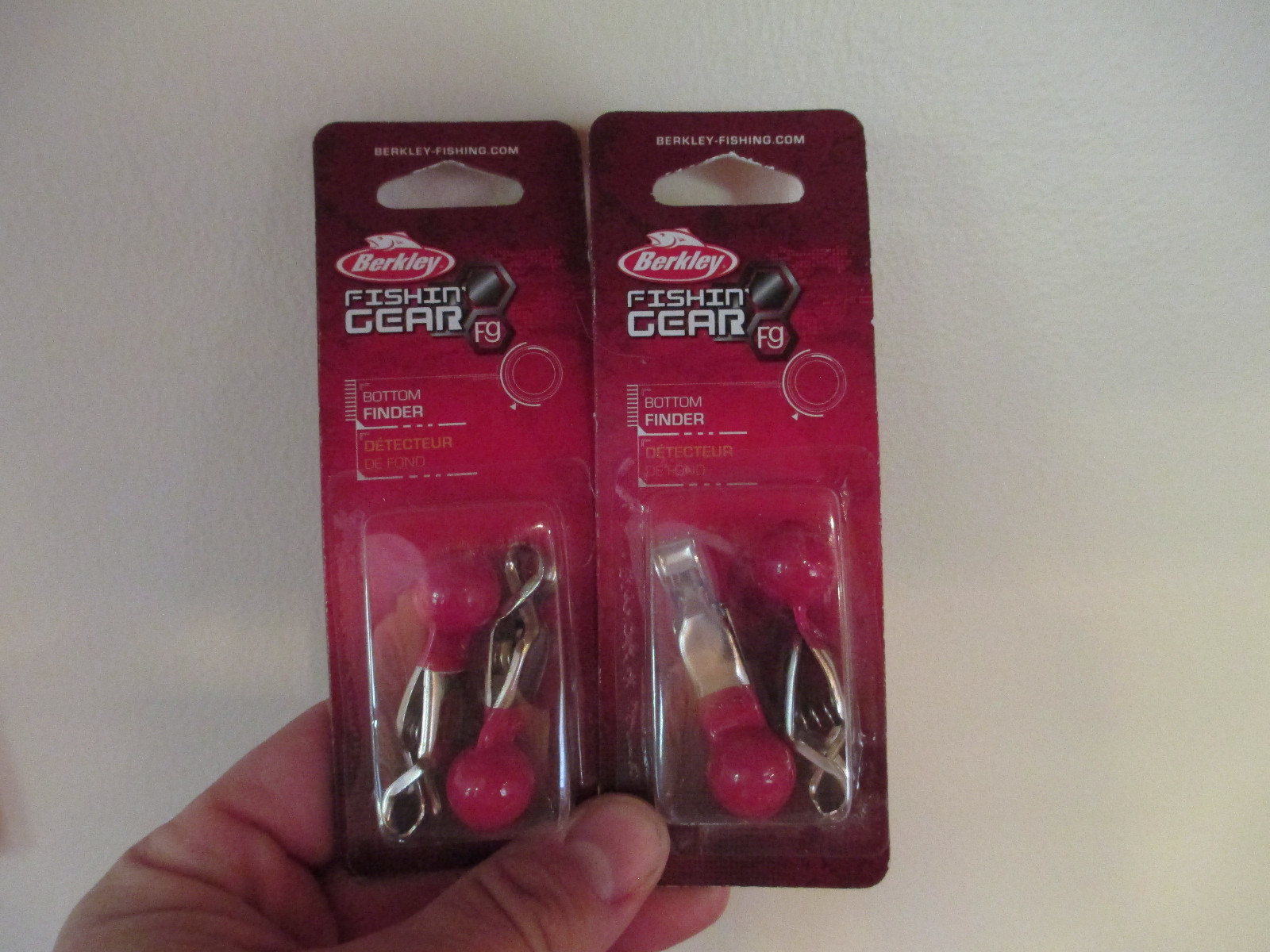 2 X BERKLEY BOTTOM FINDER 3/4 OUNCE (2 PACK) - FISHING - 4 FINDERS IN TOTAL!