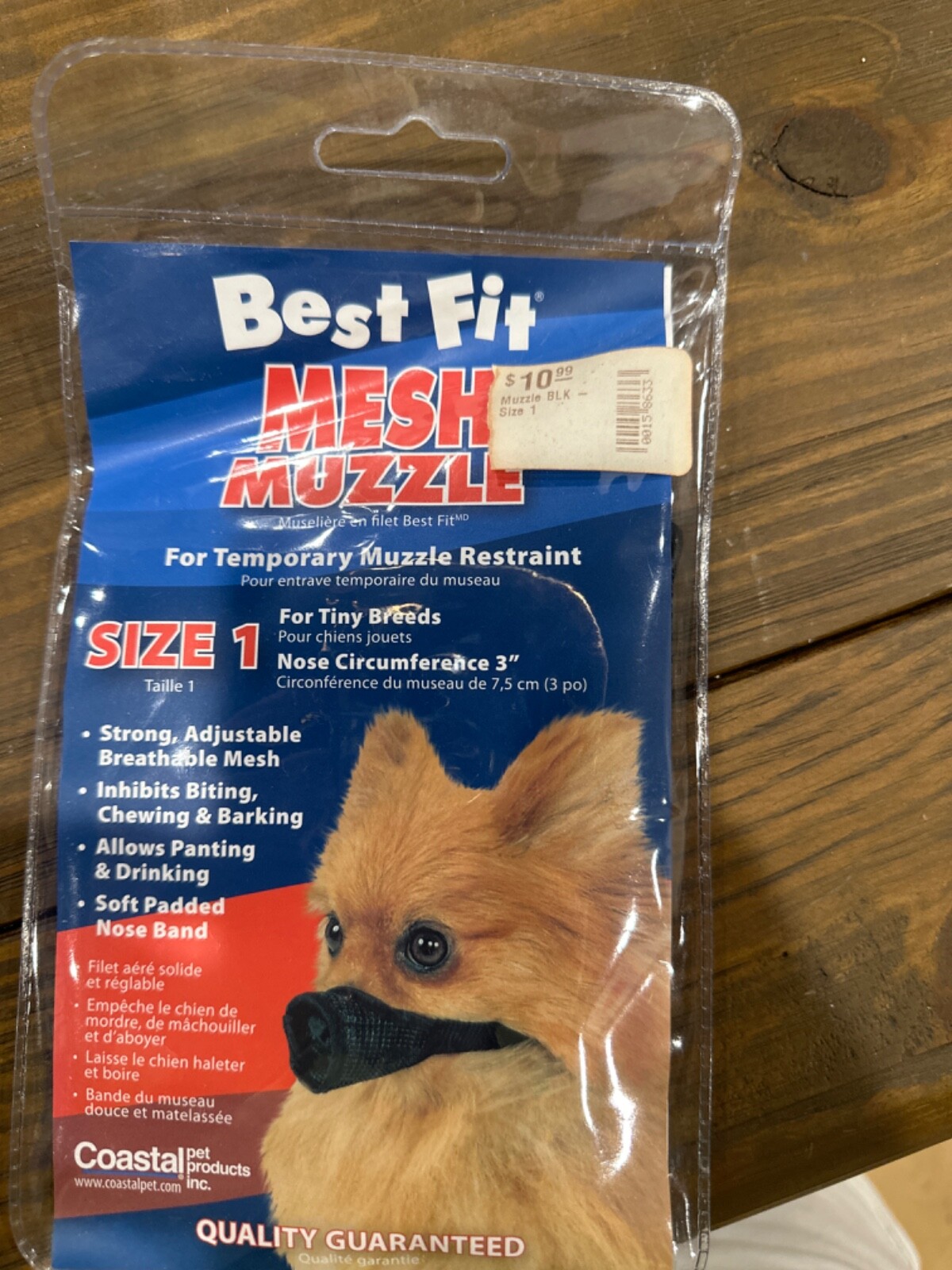 Coastal Pet Best Fit Mesh Dog Muzzle Select A Size 3" to 13 1/2 SM to LG Dogs
