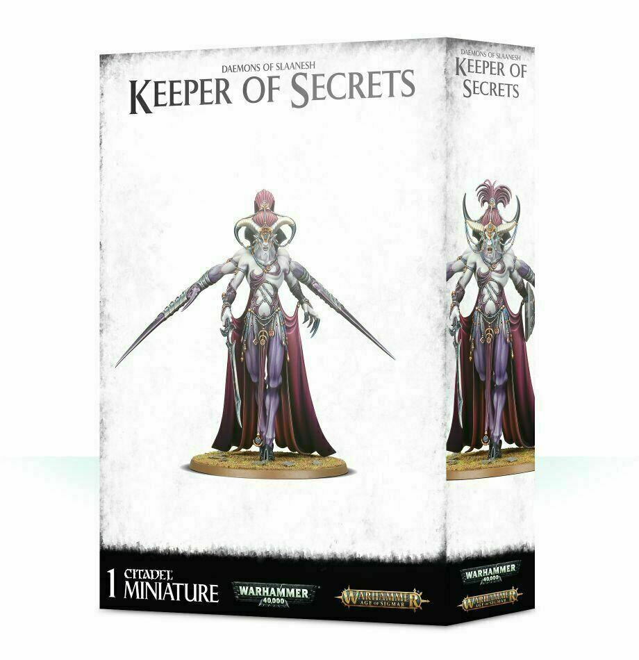 Daemons of Slaanesh Keeper of Secrets - Warhammer Age of Sigmar - New! 97-06