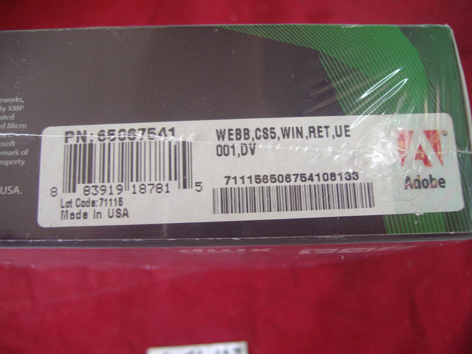 Adobe Creative Suite 5 CS5 WEB Premium For Windows Full Retail =SEALED BOX=