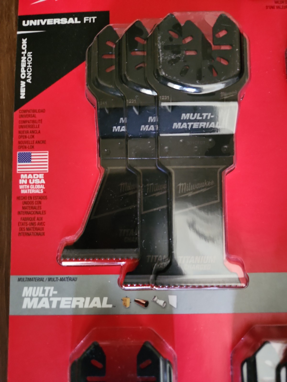 Milwaukee 49-10-9108 Multi-Tool Blades 8 Pack