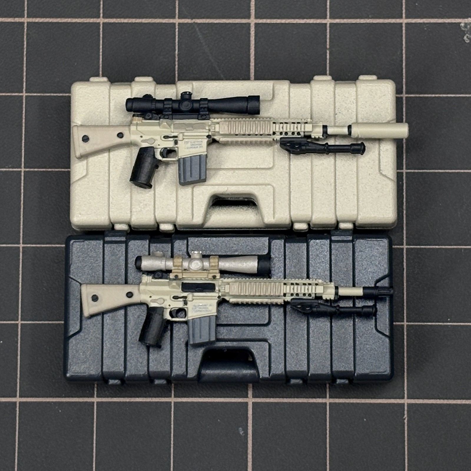 MinifigArsenal M110 Sniper  Modern Brick Battle Set for Minifigures' Army