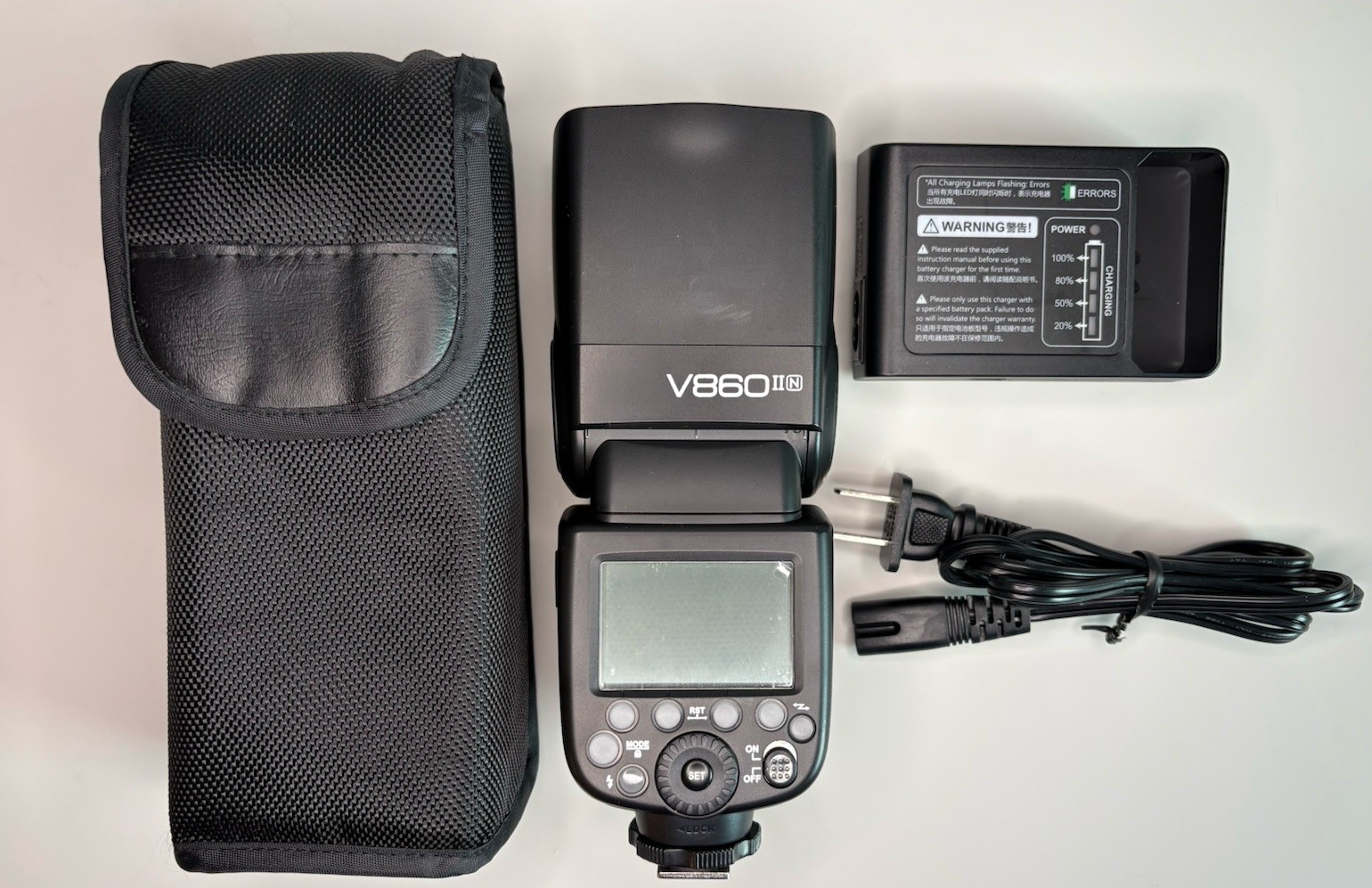 Godox V860II N Lithium Battery Powered Flash for Nikon, No Battery Included
