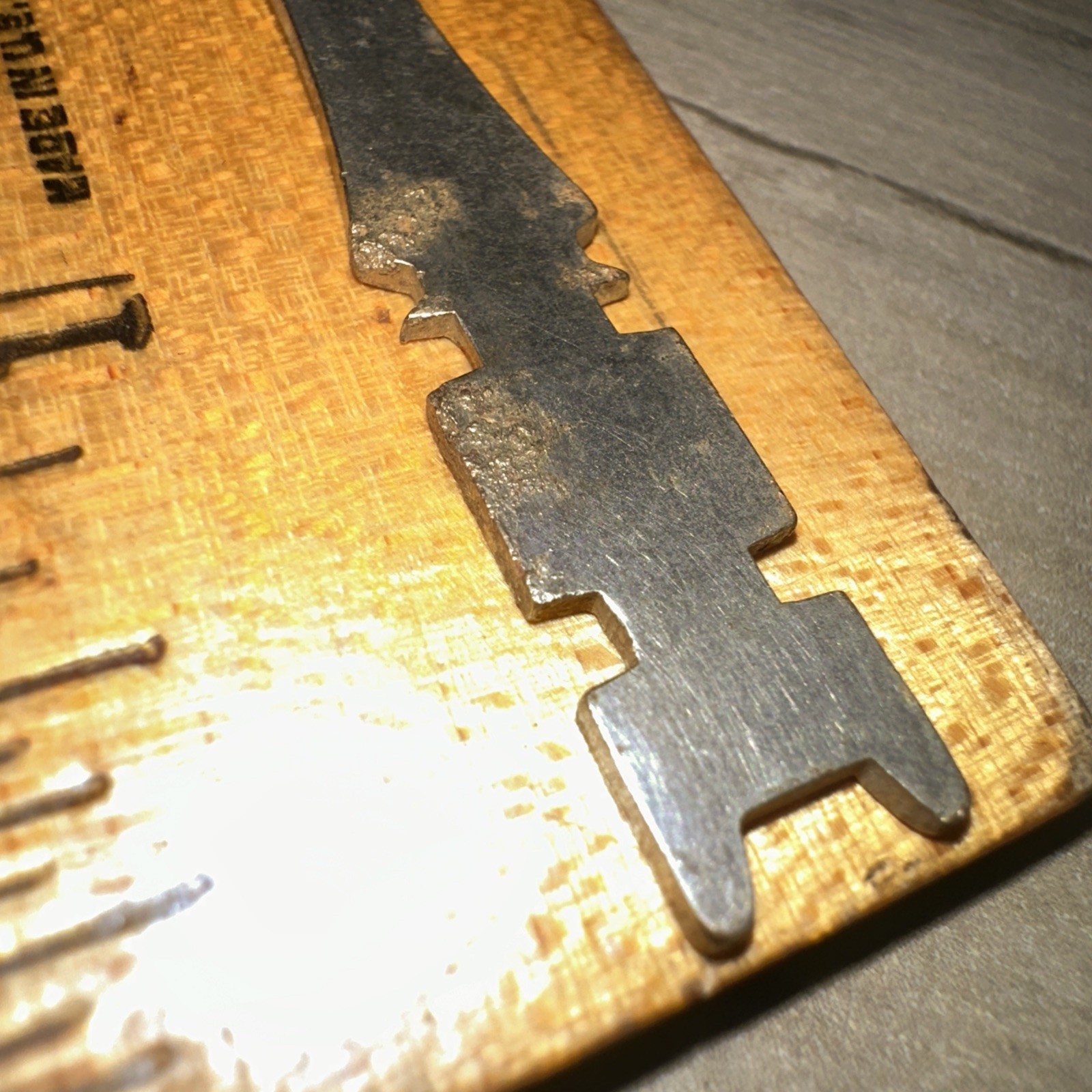 Antique Yale & Towne Junior Skeleton Key #S9 Flat Key
