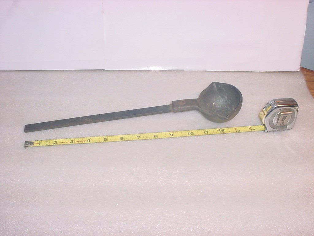 Vintage Cast Iron Smelter Ladle