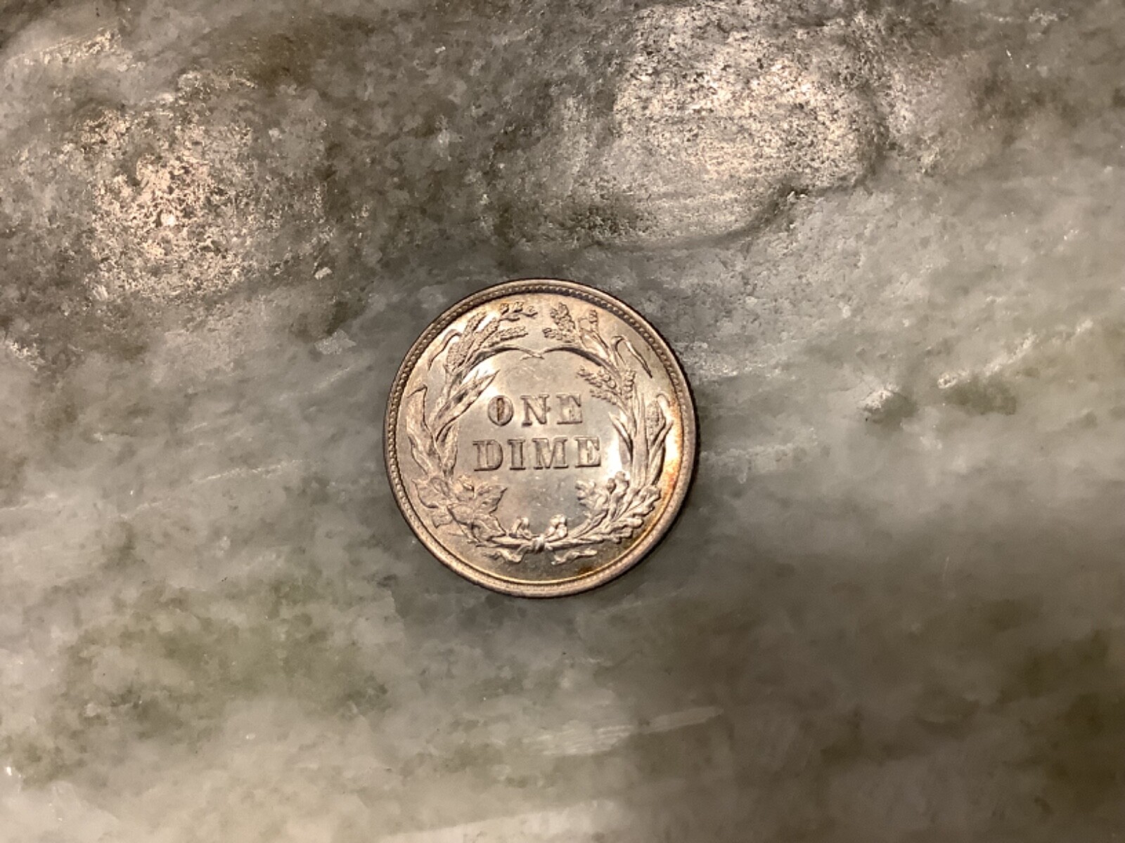 1897 Silver Barber Dime Unc