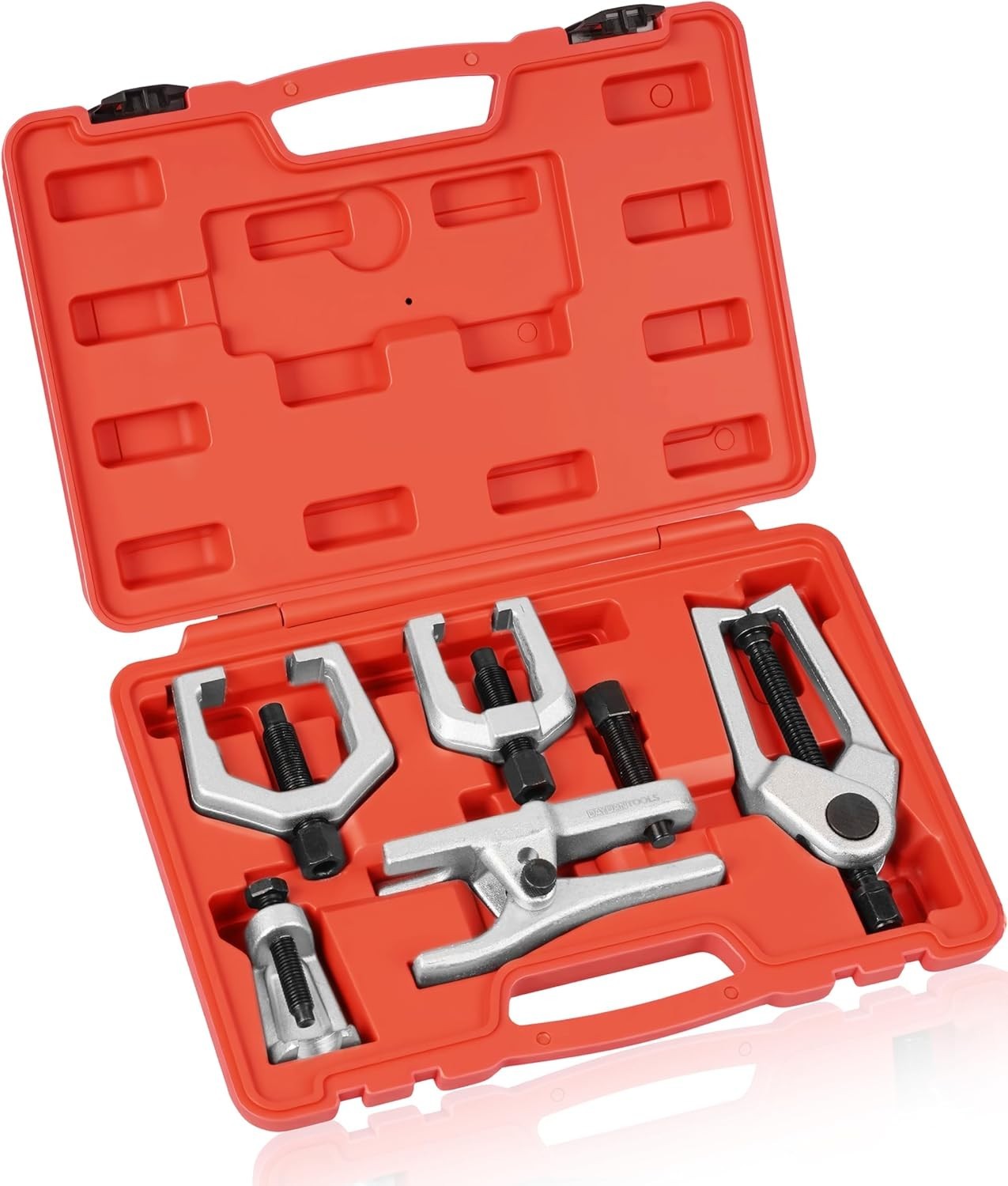 5Pcs Professional Front End Service Tool Kit, Pitman Arm Puller, Ball Joint Sepa