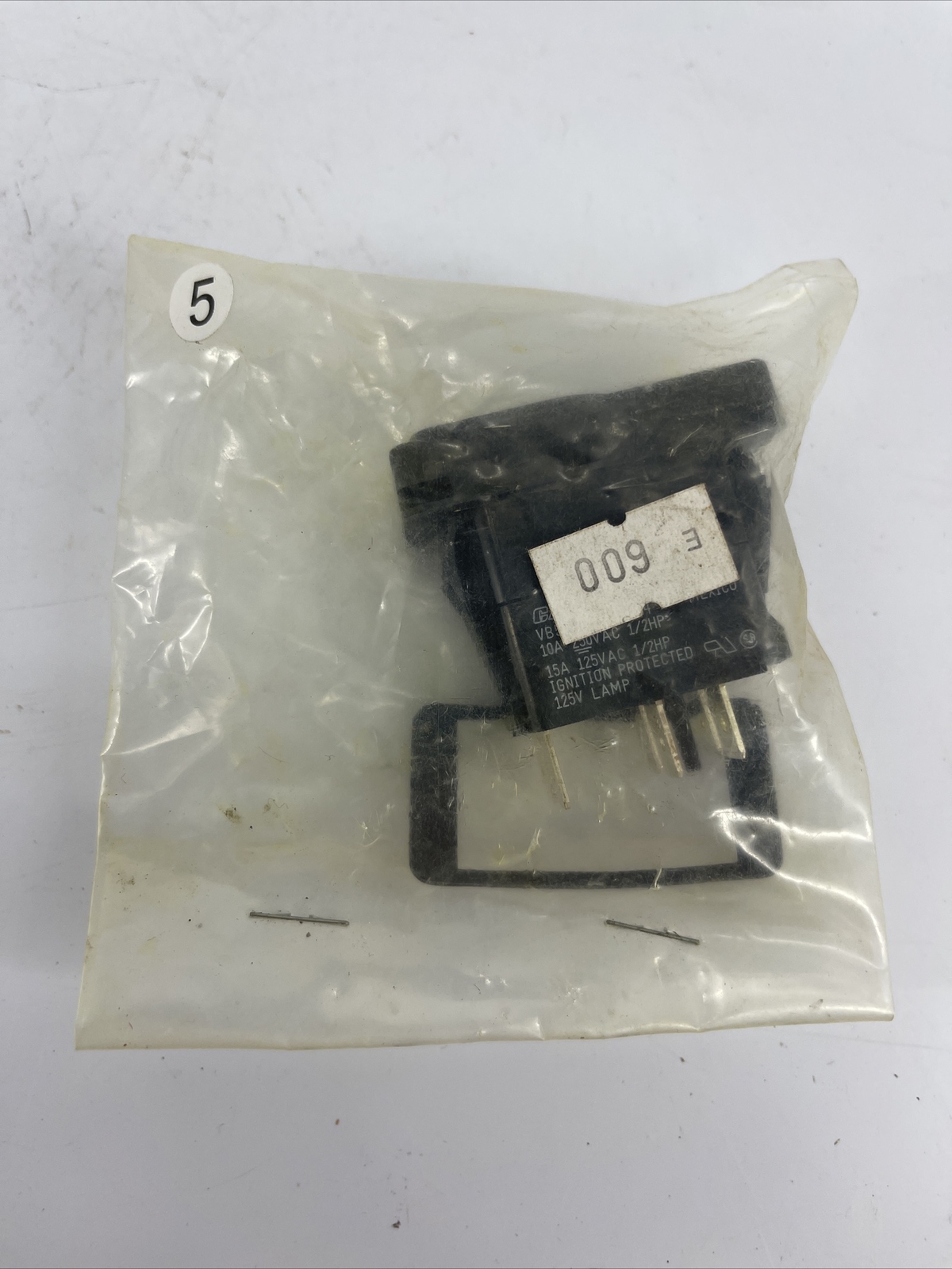 NEW FACTORY SEALED OEM RARE Carling Switch VB51 10A 250VAC