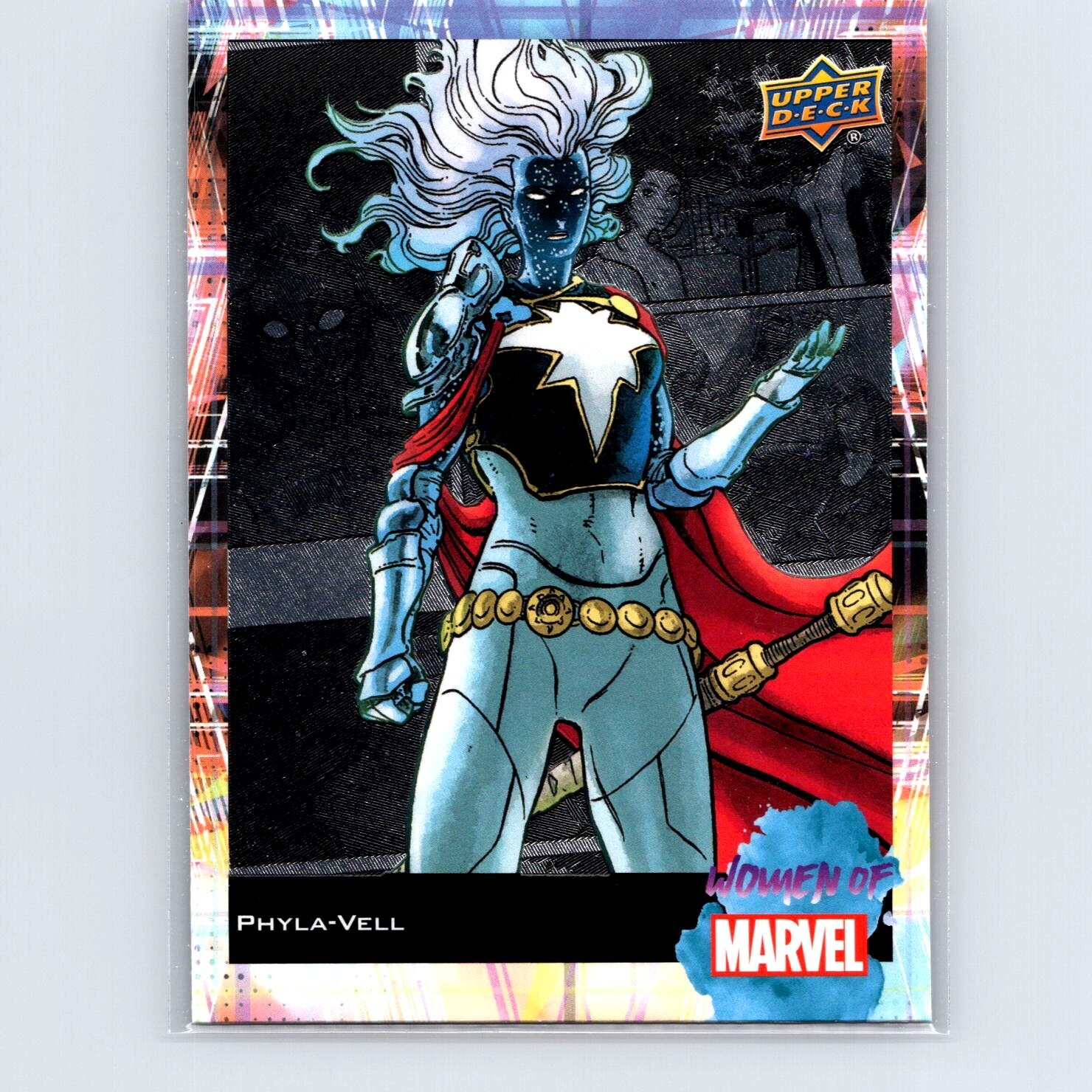 2024 Upper Deck Women of Marvel Phyla-Vell Base #60