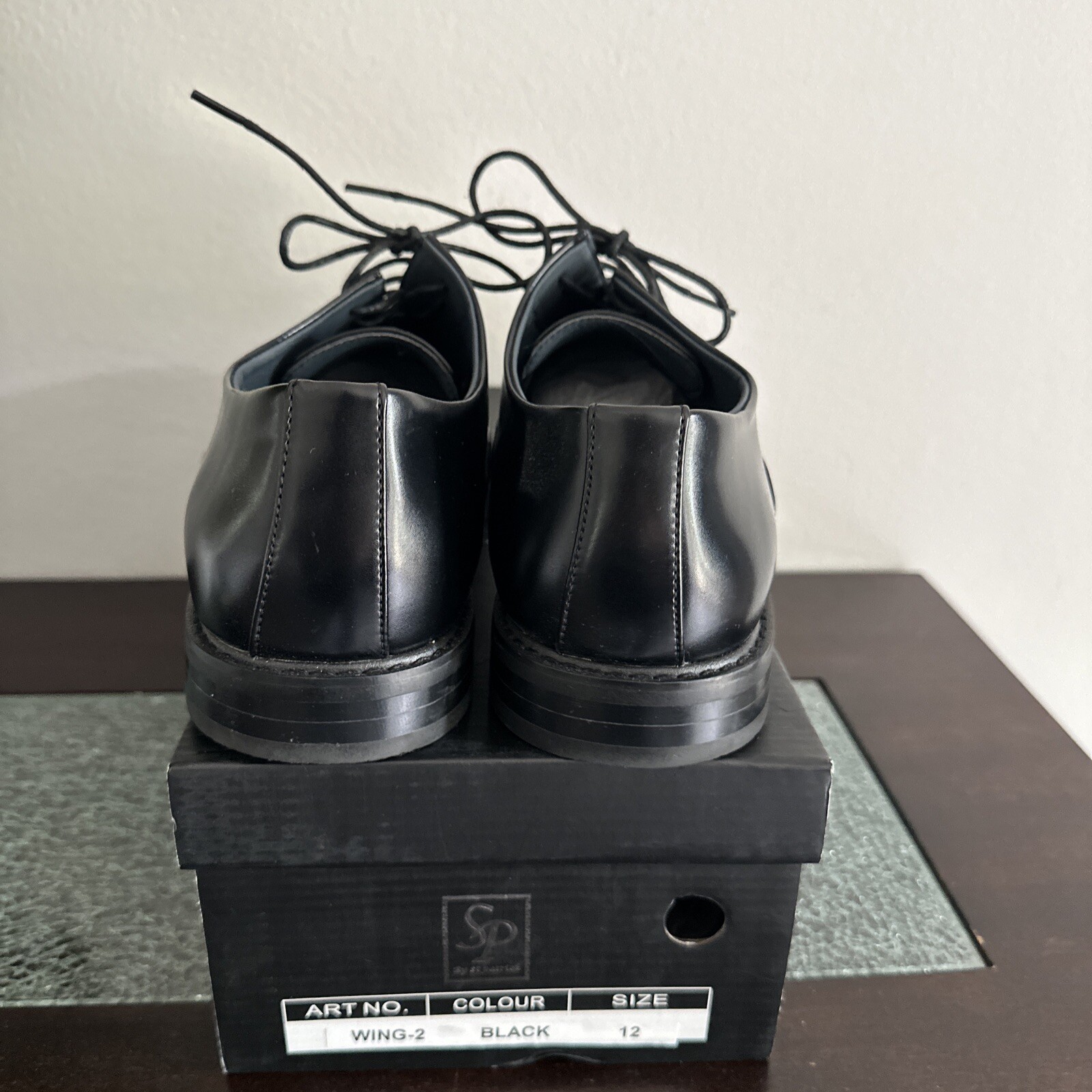 SP By St. Patrick Men’s Black Dress Shoe