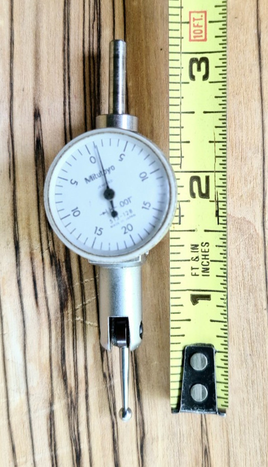 Mitutoyo 513-128 Dial Test Indicator .001 -.040inch
