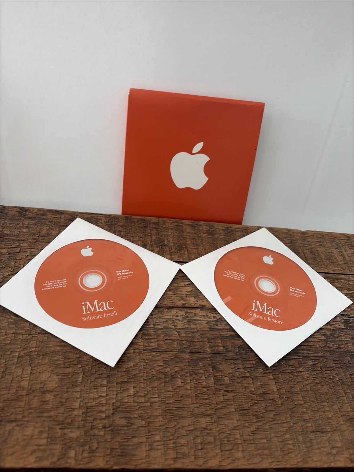 Vintage Apple iMac DV Software Package, Software Install & Restore CDs, More