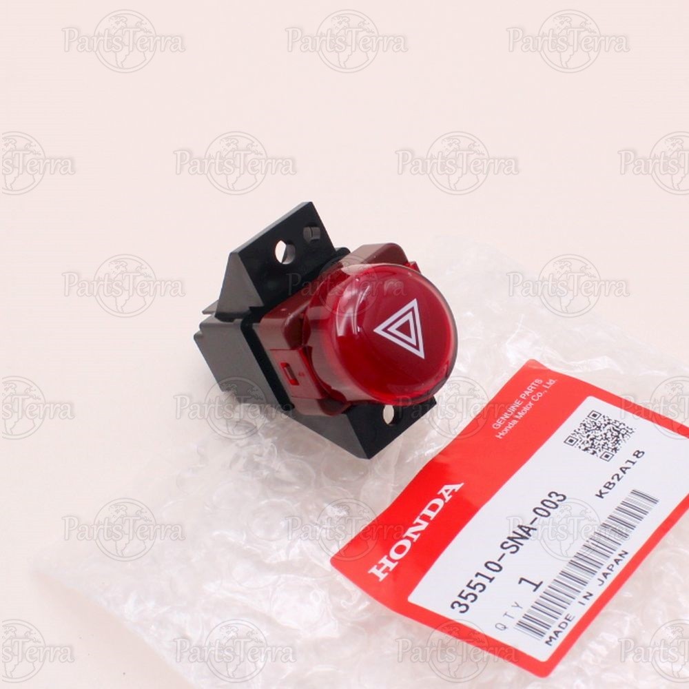 35510SNA003 Genuine Honda 2006-2011 CIVIC FD1 FD2 Red Hazard Warning Switch Assy