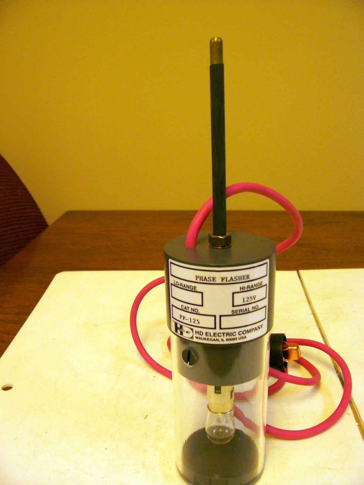 NEW HD ELECTRIC PHASE FLASHER CAT NO. PF-125 125V