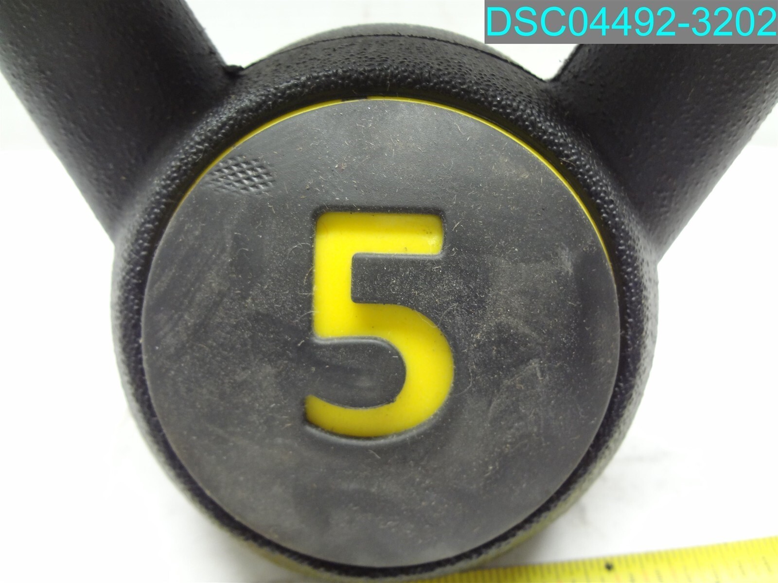 POWERT Kettlebell Weight 5 LB Black And Yellow
