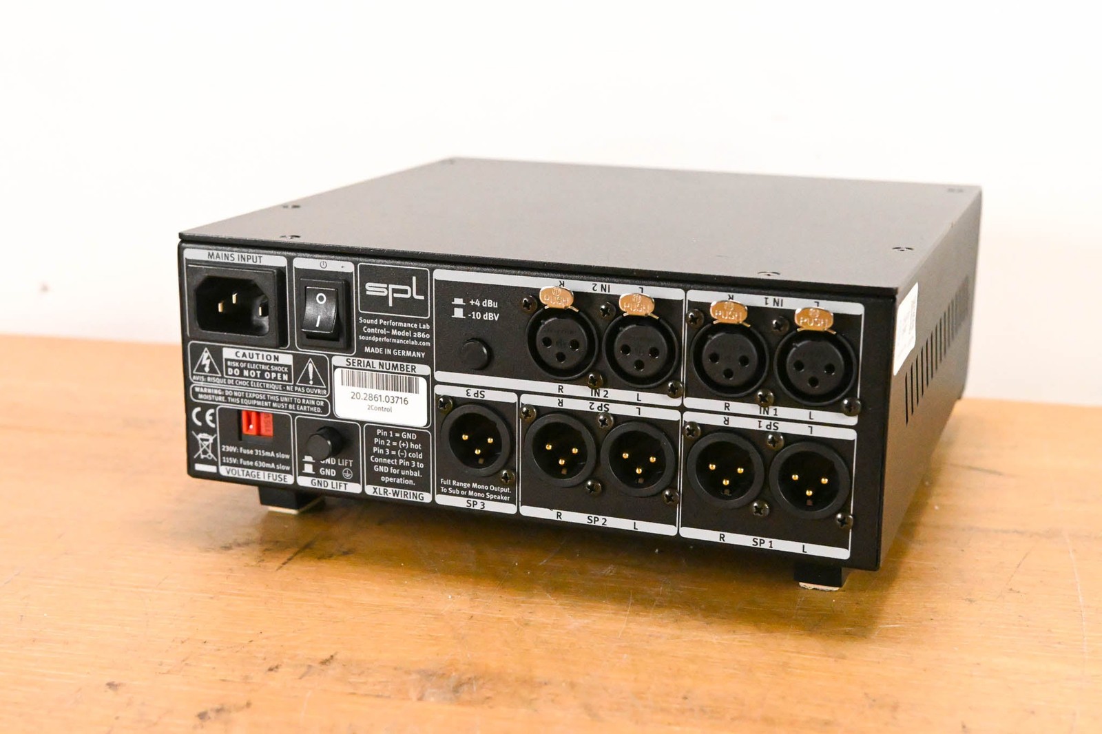 SPL 2Control Dual-Channel Monitor Controller CG01XPH