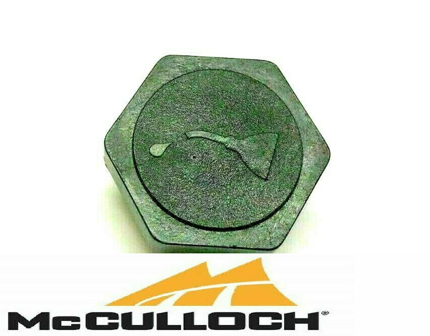 NEW OEM MCCULLOCH 610, 3.7, 650, 605 OIL CAP WITH GASKET, OEM, PART # 216052