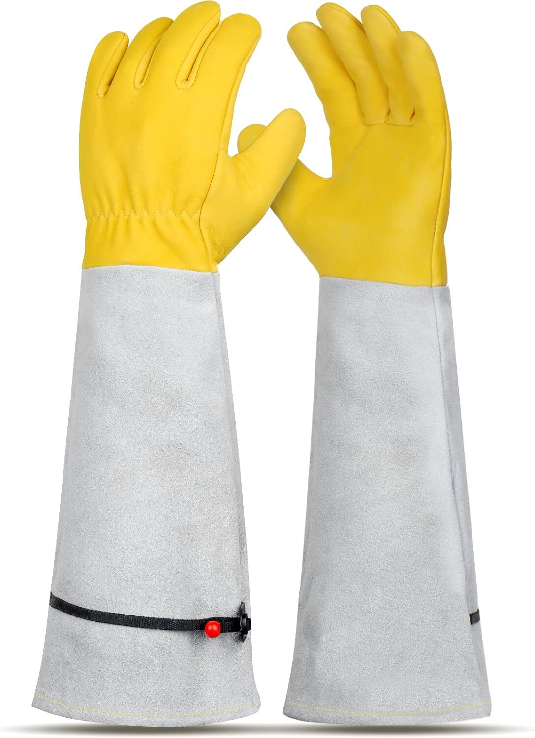 Gardening Gloves for Women/Men, Rose Pruning Medium (Pack of 1), Gray
